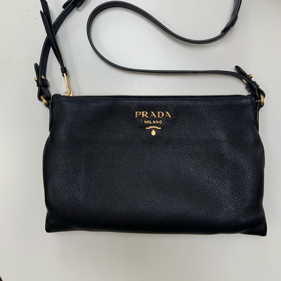 Prada shoulder bag with double strap - Picture 2 of 8